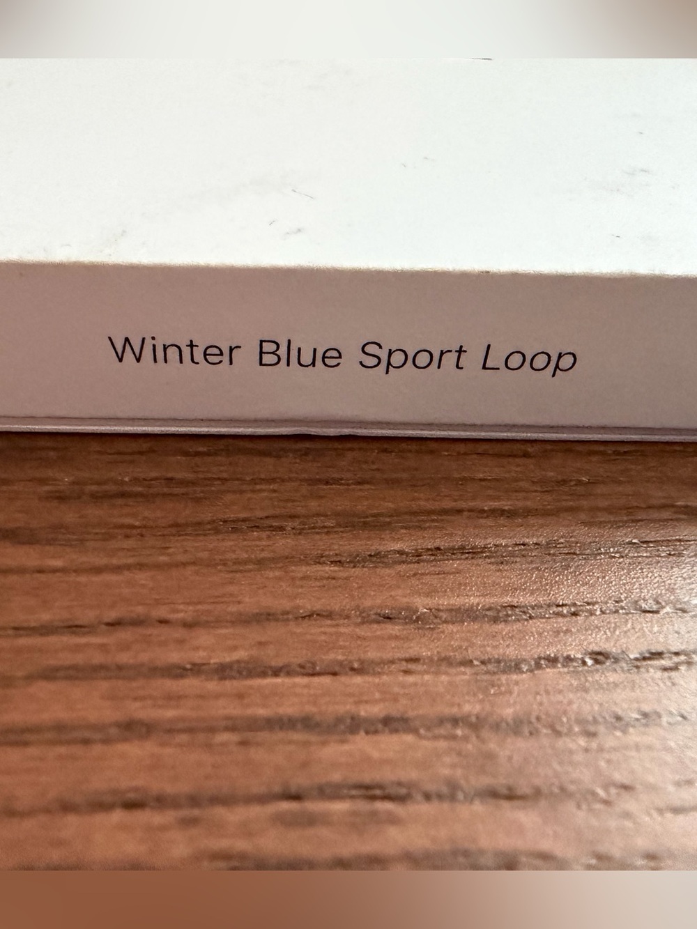 Winter Blue Milanese Sport Loop Apple Watch Band 45mm - Picture 5 of 5